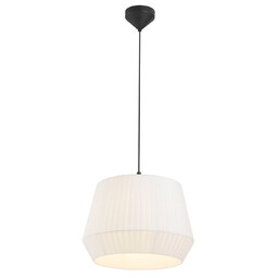Lampa wisząca Dicte 2112353001 Nordlux materiałowy abażur biały