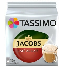 Kapsułki Tassimo Jacobs Cafe Au Lait 16 szt.