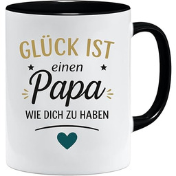 Kubek z napisem "Glückist einen Papa wie dich