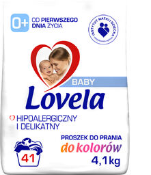 Lovela Baby, proszek do prania ubranek dziecięcych, hipoalergiczny,