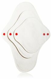 Lunette Reusable Pad mix - biały Bielizna