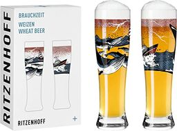 Ritzenhoff 3481006 Szklanki do piwa pszenicznego 500 ml