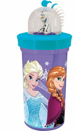 Bidon z figurką Frozen Sparkles 420 ml DISNEY
