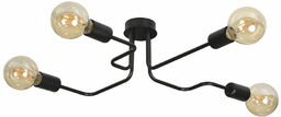 Emibig HARMONY 4 BLACK 466/4 plafon lampa sufitowa