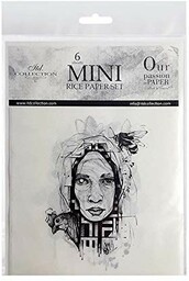 ITD Collection RSM011 mini papier ryżowy, 14,8 x
