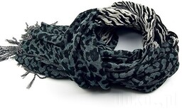 SZALIK damski PANTERKA ZEBRA