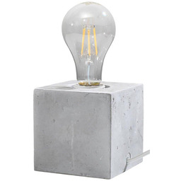Sollux Stojąca LAMPKA betonowa ABEL SL.0683 stołowa LAMPA