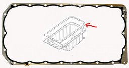 Uszczelka misy olejowej Chrysler Voyager CRD -2007 22022109