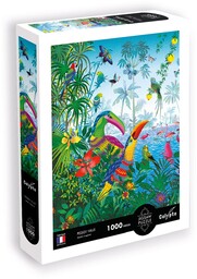 Calypto 3907151 ptaki tropikalne, 1000 elementów, puzzle