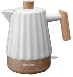 CONCEPT Czajnik elektryczny ceramiczny RK0090 biały