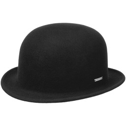 Kapelusz Melonik Wełniany Classic Uni by Stetson, czarny,