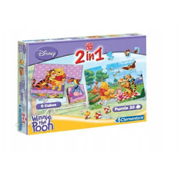 Clementoni 11675 Puzzle I Klocki Kubus