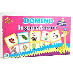 Gra Domino Logopedyczne J-R R-L, Gra edukacyjna, Abino