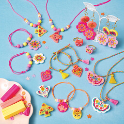 Zestaw kreatywny do tworzenia biżuterii dla przyjaciółek Klejnoty