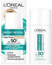 L''Oreal Bright Reveal Daily, fluid koloryzujący, tinted glow,