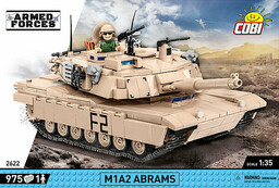 Cobi, klocki, Armed Forces, Amerykański Czołg M1A2 Abrams,