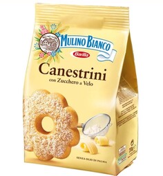 Mulino Bianco Canestrini - maślane ciasteczka posypane cukrem