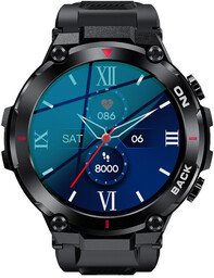 Smartwatch męski Gravity GT8-1 Czarny pasek Sport Gps