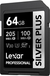 Lexar Karta pamięci SDXC 64GB 1066x (205MB/s) Sliver