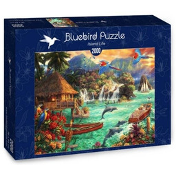 Bluebird, puzzle, Rajska Wyspa, 2000 el.