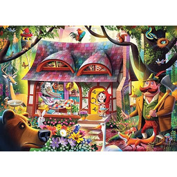 Puzzle 2D 1000 elementów: Czerwony Kapturek