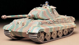 Tamiya, King Tiger Porsche Turret, Model do sklejania,