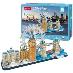 CUBIC FUN Puzzle 3D City Line London MC253H