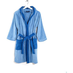 Caleffi 01915 - Szlafrok Young Gąbka 100% Bawełna