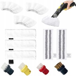 Zestaw Mikrofibrowych Nakładek do Mopa Parowego Karcher Easyfix