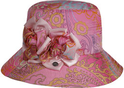 Kapelusz Multicolour Fantasy Bucket by Lierys, intensywny róż,