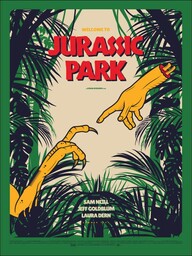 Jurassic Park - plakat Wymiar do wyboru: 50x70