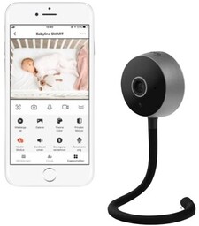LIONELO Niania elektroniczna Babyline Smart Czarny
