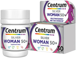 Centrum Silver Woman 50+ multiwitaminy dla kobiet suplement
