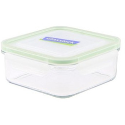 GLASSLOCK Pojemnik szklany MCSB-090 0.9 L Zielony Zyskaj