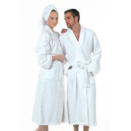 Luna Szlafrok hotelowy frotte Hotel & SPA biały