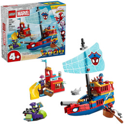 Klocki LEGO Marvel Statek piracki drużyny Spidey ego