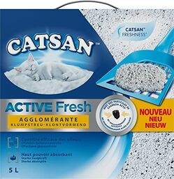 Catsan Active Fresh Żwirek dla Kota, 5 l