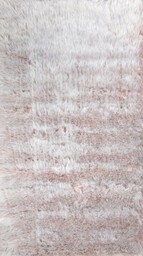 Dywan ALASKA 93260 pudrowy róż sztuczna skóra futro