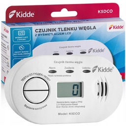 Czujnik czadu Tlenku węgla Detektor Co Bezprzewodowy Kidde