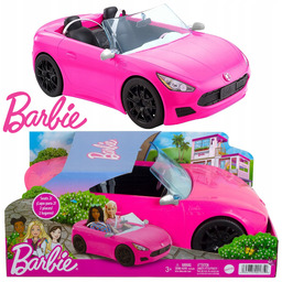 Barbie Różowy Kabriolet Auto Samochód Zabawka Dla Lalki