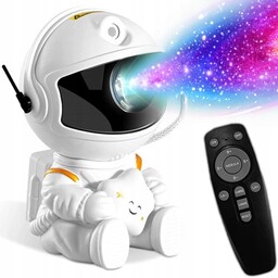 Lampka Projektor Astronauta Projektor Gwiazd Prezent Dla Dziecka