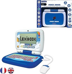 Lexibook, Power Junior, francuski/angielski dwujęzyczny laptop edukacyjny