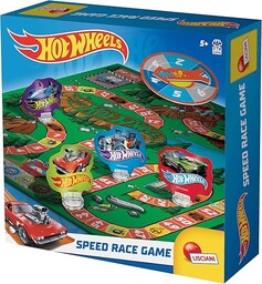 Liscianigiochi Hot Wheels Gra Planszowa, Wielokolorowy, od 5