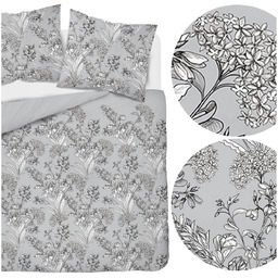 Pościel 160 x 200 3cz Asti Satynowa Bawełna