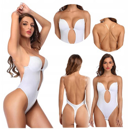 BODY DAMSKIE MODELUJĄCE BIUSTONOSZ MAJTKI DO SUKIENKI BEZ