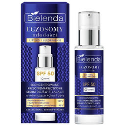 BIELENDA Egzosomy Młodości skoncentrowane przeciwzmarszczkowe serum rozświetlające SPF