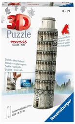 Ravensburger Puzzle 3D 54 Mini budowle. Krzywa Wieża