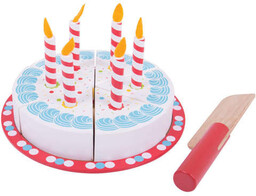 Bigjigs, tort urodzinowy do zabawy