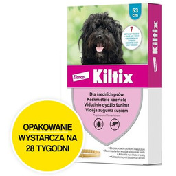 Elanco Kiltix Obroża KILTIX przeciw kleszczom i pchłom