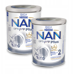 Nan Optipro Plus 2 Mleko następne powyżej 6.
